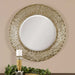 Alita Mirror Antiqued Silver w/Black-Mirrors/Pictures-Uttermost-Lighting Design Store