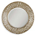 Alita Mirror Antiqued Silver w/Black-Mirrors/Pictures-Uttermost-Lighting Design Store