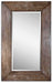 Langford Mirror Antiqued Hickory Undertones w/Light Gray-Mirrors/Pictures-Uttermost-Lighting Design Store