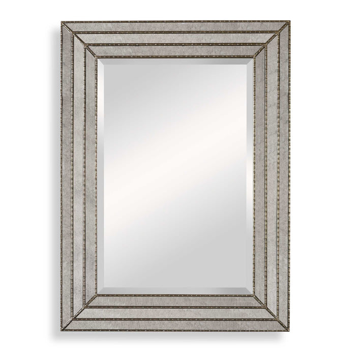 Seymour Mirror Antiqued Mirror w/Burnished Silver-Mirrors/Pictures-Uttermost-Lighting Design Store