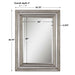 Seymour Mirror Antiqued Mirror w/Burnished Silver-Mirrors/Pictures-Uttermost-Lighting Design Store