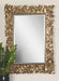 Capulin Mirror Antiqued Gold Leaf w/Light Gray Glaze-Mirrors/Pictures-Uttermost-Lighting Design Store