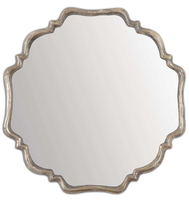 Valentia Mirror Oxidized Silver w/Rust Gray-Mirrors/Pictures-Uttermost-Lighting Design Store