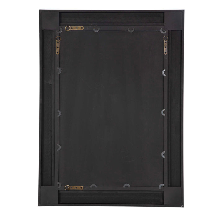 Bozeman Mirror Blue w/Aged Wood Undertone-Mirrors/Pictures-Uttermost-Lighting Design Store