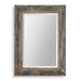 Bozeman Mirror Blue w/Aged Wood Undertone-Mirrors/Pictures-Uttermost-Lighting Design Store