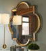 Lourosa Mirror Antiqued Gold And Oxidized Silver Champagne-Mirrors/Pictures-Uttermost-Lighting Design Store