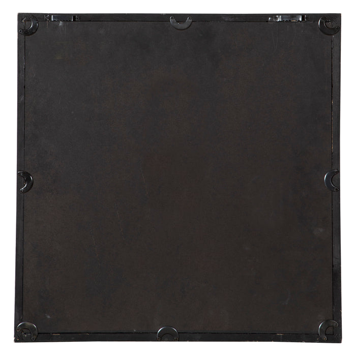 Saragano Mirror, Set Of 2 Blue w/Aged Ivory-Mirrors/Pictures-Uttermost-Lighting Design Store