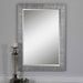 Tarek Mirror Silver w/Light Gray Glaze-Mirrors/Pictures-Uttermost-Lighting Design Store