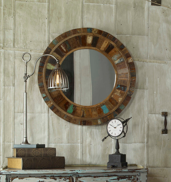 Jeremiah Mirror Mango Wood-Mirrors/Pictures-Uttermost-Lighting Design Store