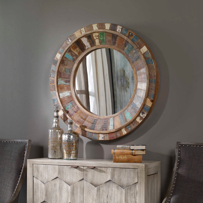 Jeremiah Mirror Mango Wood-Mirrors/Pictures-Uttermost-Lighting Design Store