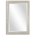 Porcius Mirror Antiqued Silver-Mirrors/Pictures-Uttermost-Lighting Design Store