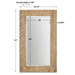 Demetria Mirror Solid Wood-Mirrors/Pictures-Uttermost-Lighting Design Store