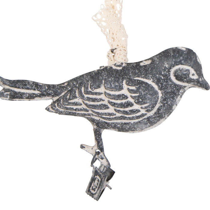 Birds On A Branch Wall Art Dark Bronze w/Light Ivory Glaze-Mirrors/Pictures-Uttermost-Lighting Design Store