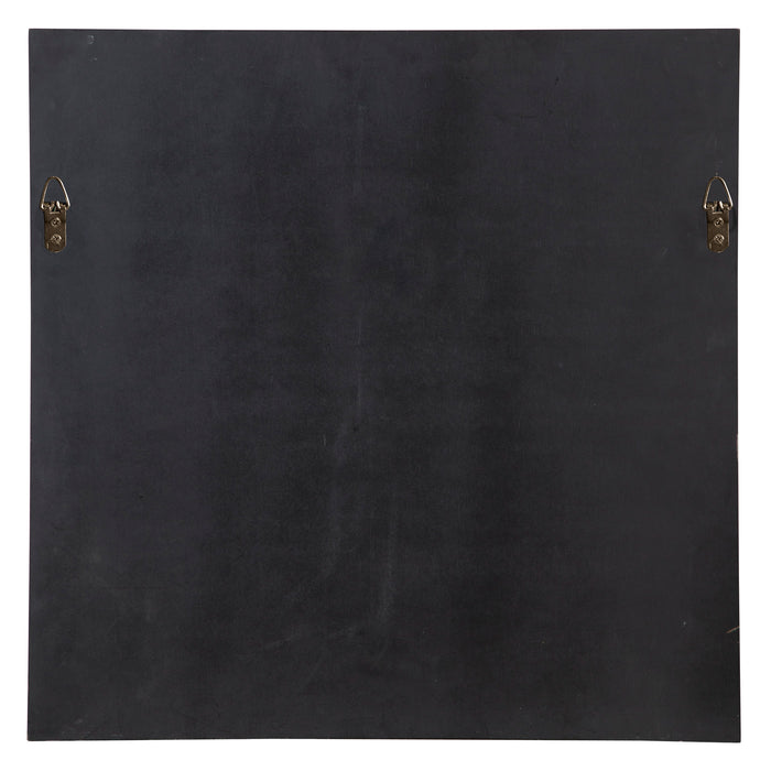 Matty Squares Mirror, Set Of 2 Aged Black w/Red-Mirrors/Pictures-Uttermost-Lighting Design Store