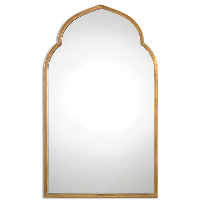 Kenitra Mirror Antiqued Gold-Mirrors/Pictures-Uttermost-Lighting Design Store