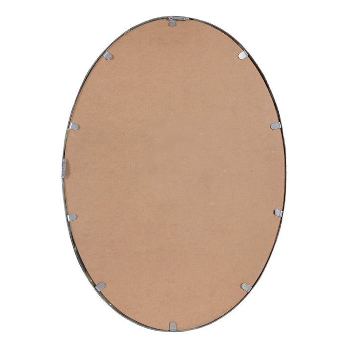 Annadel Oval Mirror Polished Nickel-Mirrors/Pictures-Uttermost-Lighting Design Store