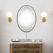 Annadel Oval Mirror Polished Nickel-Mirrors/Pictures-Uttermost-Lighting Design Store