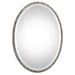 Annadel Oval Mirror Polished Nickel-Mirrors/Pictures-Uttermost-Lighting Design Store