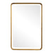 Crofton Mirror Antiqued Gold Leaf-Mirrors/Pictures-Uttermost-Lighting Design Store