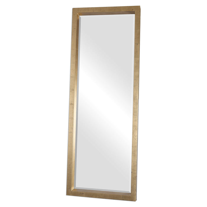 Edmonton Mirror Antiqued Gold Leaf-Mirrors/Pictures-Uttermost-Lighting Design Store