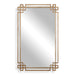 Devoll Mirror Oxidized Gold-Mirrors/Pictures-Uttermost-Lighting Design Store