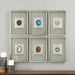 Agate Wall Art Silver Champagne-Mirrors/Pictures-Uttermost-Lighting Design Store