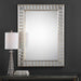 Lanester Mirror Antiqued Silver Leaf-Mirrors/Pictures-Uttermost-Lighting Design Store