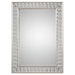 Lanester Mirror Antiqued Silver Leaf-Mirrors/Pictures-Uttermost-Lighting Design Store