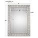 Lanester Mirror Antiqued Silver Leaf-Mirrors/Pictures-Uttermost-Lighting Design Store