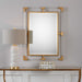 Balkan Mirror Gold Leaf-Mirrors/Pictures-Uttermost-Lighting Design Store