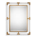 Balkan Mirror Gold Leaf-Mirrors/Pictures-Uttermost-Lighting Design Store