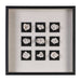 Geode Shadow Box Black Wood-Mirrors/Pictures-Uttermost-Lighting Design Store
