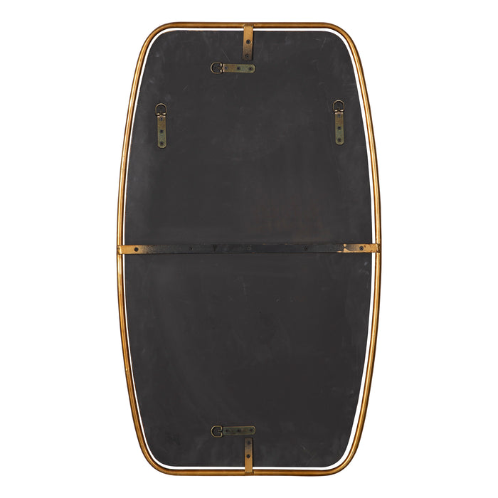 Canillo Mirror Antiqued Gold Leaf-Mirrors/Pictures-Uttermost-Lighting Design Store