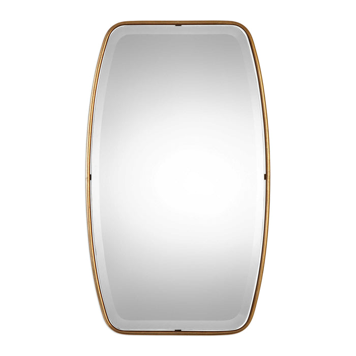 Canillo Mirror Antiqued Gold Leaf-Mirrors/Pictures-Uttermost-Lighting Design Store