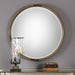 Finnick Mirror Antiqued Gold Leaf-Mirrors/Pictures-Uttermost-Lighting Design Store