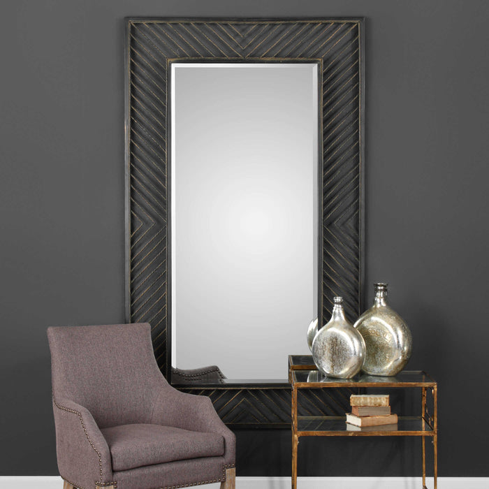 Karel Mirror Rustic Bronze-Mirrors/Pictures-Uttermost-Lighting Design Store