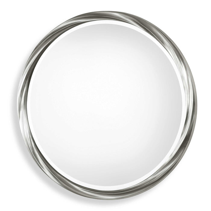 Orion Mirror Metallic Silver Leaf-Mirrors/Pictures-Uttermost-Lighting Design Store