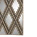 Tahira Wall Mirror Ivory And Chestnut Gray-Mirrors/Pictures-Uttermost-Lighting Design Store
