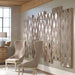 Tahira Wall Mirror Ivory And Chestnut Gray-Mirrors/Pictures-Uttermost-Lighting Design Store
