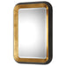 Niva Mirror Antiqued Metallic Gold Leaf-Mirrors/Pictures-Uttermost-Lighting Design Store