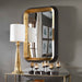 Niva Mirror Antiqued Metallic Gold Leaf-Mirrors/Pictures-Uttermost-Lighting Design Store