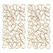 In The Loop Wall Art Gold Silver Leaf-Mirrors/Pictures-Uttermost-Lighting Design Store