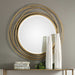 Whirlwind Mirror Gold Leaf-Mirrors/Pictures-Uttermost-Lighting Design Store