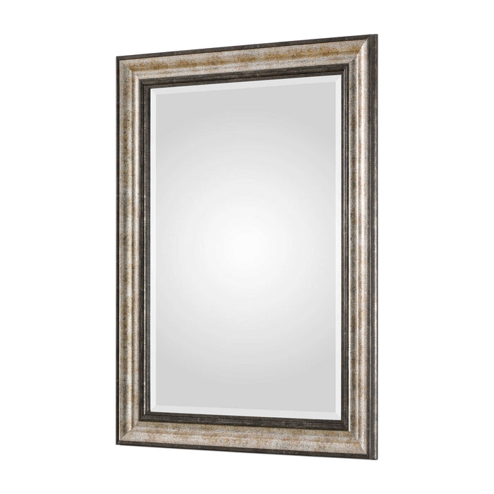 Shefford Mirror Antiqued Metallic Silver-Mirrors/Pictures-Uttermost-Lighting Design Store