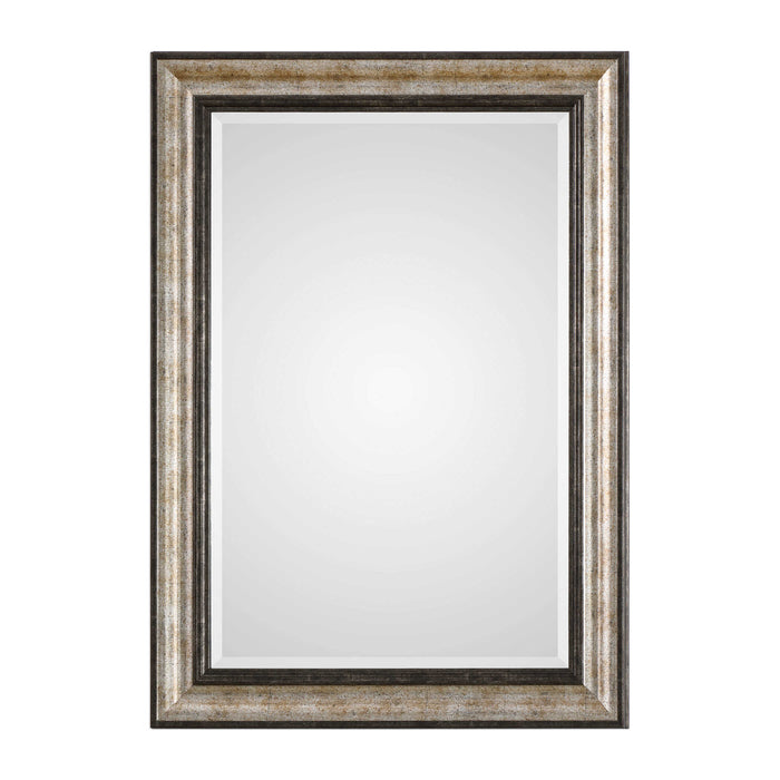 Shefford Mirror Antiqued Metallic Silver-Mirrors/Pictures-Uttermost-Lighting Design Store