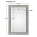 Leiston Mirror Metallic Silver-Mirrors/Pictures-Uttermost-Lighting Design Store
