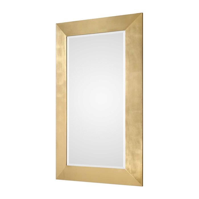 Chaney Mirror Gold Leaf-Mirrors/Pictures-Uttermost-Lighting Design Store
