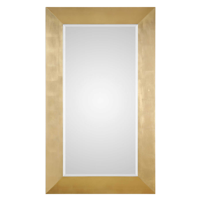 Chaney Mirror Gold Leaf-Mirrors/Pictures-Uttermost-Lighting Design Store