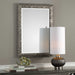 Evelina Mirror Burnished Metallic Silver-Mirrors/Pictures-Uttermost-Lighting Design Store