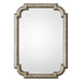 Calanna Mirror Distressed Silver Leaf-Mirrors/Pictures-Uttermost-Lighting Design Store